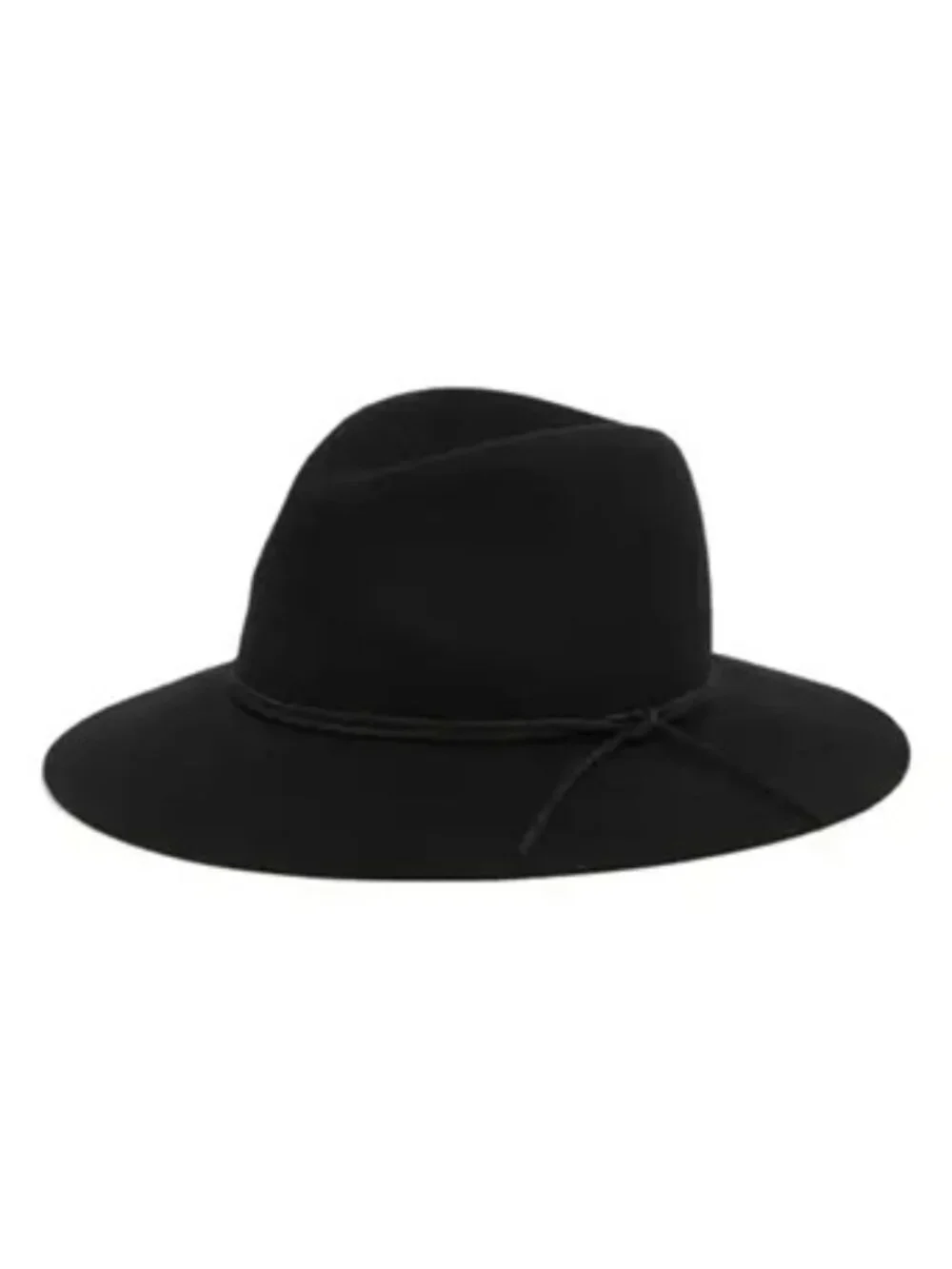 Phenix Black Wool Felt Wide Brim Fedora Hat - Nordstrom